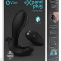 b-Vibe Expand Plug Genişletilebilir ve Titreşimli Uzaktan Kumandalı Anal Vibratör Ek Resim