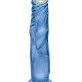 Glow Dicks Blue Penis 19 cm 1