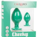 CalExotics Cheeky Buttplug 2’li Anal Plug Set Yeşil 3