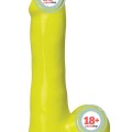 American Pop! Icon Slim 6″ Vac-U-Lock Özellikli Realistik Dildo 16.5 cm Sarı 1