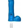 American Pop! Icon Slim 6″ Vac-U-Lock Özellikli Realistik Dildo 16.5 cm Mavi 3