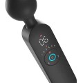 LCD Ekranlı Isıtmalı Şarjlı 12 Titreşim Modlu Wand Vibratör 22 cm 2