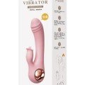 Isıtmalı Şarjlı Dil Sitimilasyonlu Lüks Vibratör 19 cm 4