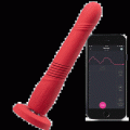 Lovense Gravity APP Kontrollü İleri Geri Hareketli Titreşimli Dildo 1