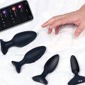 Lovense HUSH 2 Telefon ve Bluetooth Kontrollü Anal Plug 2.25″ 2