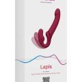 Lovense Lapis App Control Flexible Double Vibrating Strapless Strap-on Ek Resim