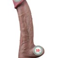 Lovetoy 10.5” Dual Layered Platinum Silicone Realistik Penis 26.5 cm 1
