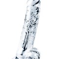 LoveToy 7.5” Flawless Clear Dildo Esnek Jel Dildo 19 cm 3
