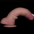 Lovetoy 8.5” Sliding Skin Pro II Dual Layer Silicone Dong 21.5cm 6