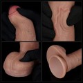 Lovetoy 8” Dual Layered Silicone Sünnetsiz Realistik Penis 20.5 cm 5