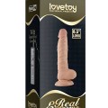 LoveToy Realistik Titreşimli Dildo 21 cm 4