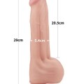 LoveToy Sliding Skin Dual Layer Çift Katmanlı Dildo 29 cm 4