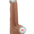 LoveToy Sliding Skin Dual Layer Çift Katmanlı Dildo 29 cm Melez 1