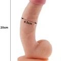 Ultra Soft Dude 21.5 cm Gerçekçi Realistik Dildo 4