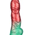 Lovetoy 10” Dual Density Silicone Şişirilebilir Monster Dildo 6