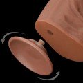 LoveToy 14” Sliding Skin Dual Layer Çift Katmanlı Dev Dildo 36 cm 5