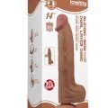 LoveToy 14” Sliding Skin Dual Layer Çift Katmanlı Dev Dildo 36 cm Ek Resim