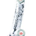 LoveToy 7.5” Flawless Clear Dildo Esnek Jel Dildo 19 cm 1