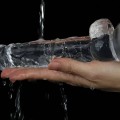 LoveToy 7.5” Flawless Clear Dildo Esnek Jel Dildo 19 cm Ek Resim