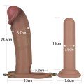 LoveToy Ingen 10” Enhanced Set L/XL/2XL İçi Boş Belden Bağlamalı Penis 23.6cm 2