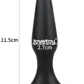 LoveToy LURE ME Silicone Anal Plug S 11.5 cm Siyah 4