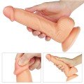 LoveToy Ultra Soft Dude Yumuşak Realistik Penis 20 cm 6