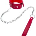 NOXXX LIMITLESS Deri Boyun Tasması Kırmızı 2