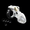 Transparan Chastity Cage Ayarlanabilir Penis Kilidi 2