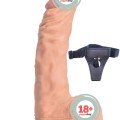 NOXXX Belden Bağlamalı İçi Dolu Realistik Penis 18 cm 1