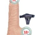 NOXXX Belden Bağlamalı Realistik Dildo İçi Dolu 15 cm 1