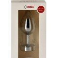 NOXXX Led Işıklı Çelik Anal Plug Orta Boy 2