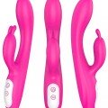 Naughty Isıtmalı Şarjlı Güçlü Titreşimli Tavşan Vibratör 22 cm 2