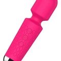 NOXXX Mini Güçlü Şarjlı Wand Masaj Vibratörü 15 cm Pembe 1