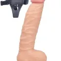NOXXX Belden Bağlamalı Realistik Dildo İçi Dolu 20 cm 2