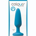 NS Novelties Colours Pleasures Small Anal Plug 11 cm Mavi 2