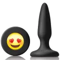Moji’s ILY Mini Silikon Plug Emoji Yüzü Siyah 1