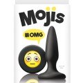 Moji’s OMG Mini Silikon Plug Emoji Yüzü Siyah 2