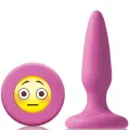 Moji’s OMG Mini Silikon Plug Emoji Yüzü Pembe 1