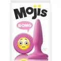Moji’s OMG Mini Silikon Plug Emoji Yüzü Pembe 2
