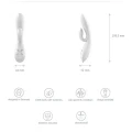 Ovo K1 Rabbit Vibrator Beyaz 3