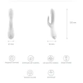 Ovo K3 Rabbit Vibratör White 3