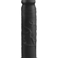 Pipedream X-tensions Silikon İçi Boş Protez Penis Siyah 25 cm 4