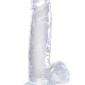 Pipedream King Cock Clear 7” Realistik Penis 20 cm 2