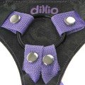Pipedream Dillio 7″ Strap on Suspender Harness Set Mor 5