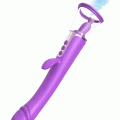 G Spot Klitoris Yalama ve Emme Özellikli 3 İşlevli Çift Taraflı Vibratör 1