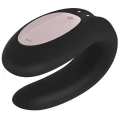 Satisfyer Double Joy Çiftler İçin Akıllı Telefon Kontrollü Vibratör Siyah 4