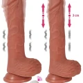 SHEQU William İleri Geri Hareketli Döner Başlı Şarjlı Realistik Dildo 22 cm 2