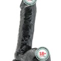 ToyJoy Get Real 7″ Realistik Dildo 18 cm Siyah 1