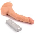 VSCNovelty Mr. Rude Buzzer 9” Titreşimli Eğik Realistik Penis 23 cm 4