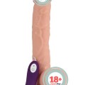 XISE Optimus Realistik Dokulu Titreşimli Büyük Dildo 26 cm 1